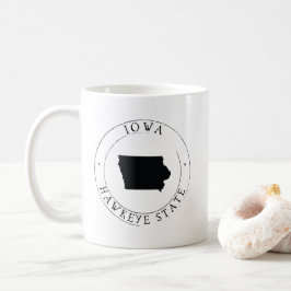 Iowa Hawkeye State-kaffe Mugg