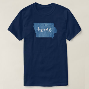 Iowa Hem Trästruktur T Shirt