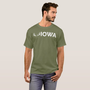 Iowa hjortjakt t-shirt