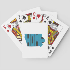 Iowa Home State Spel Kort
