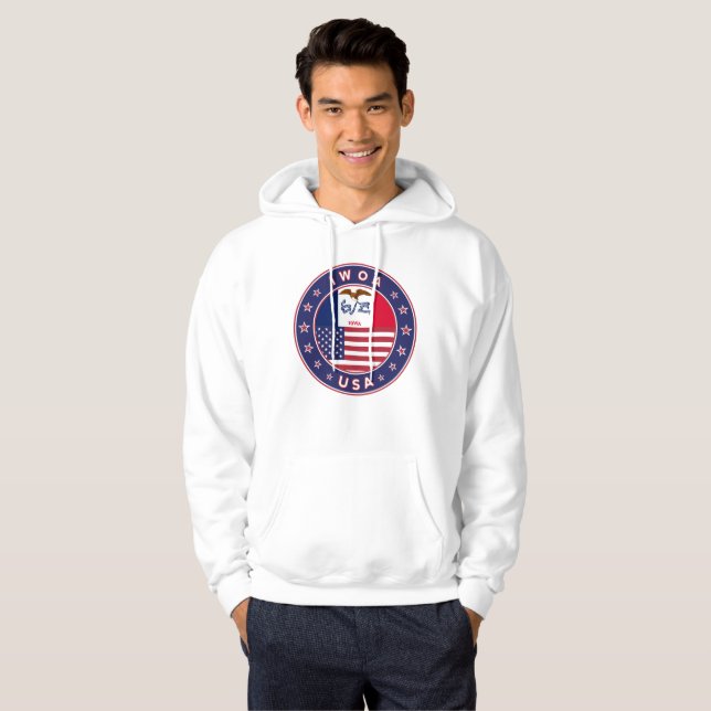 Iowa Hoodie (Hel framsida)