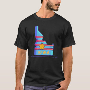 Iowa Idaho State Humous Confusion känner till din  T Shirt
