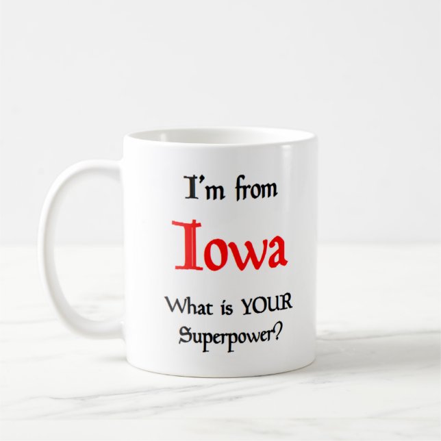 iowa kaffemugg (Vänster)