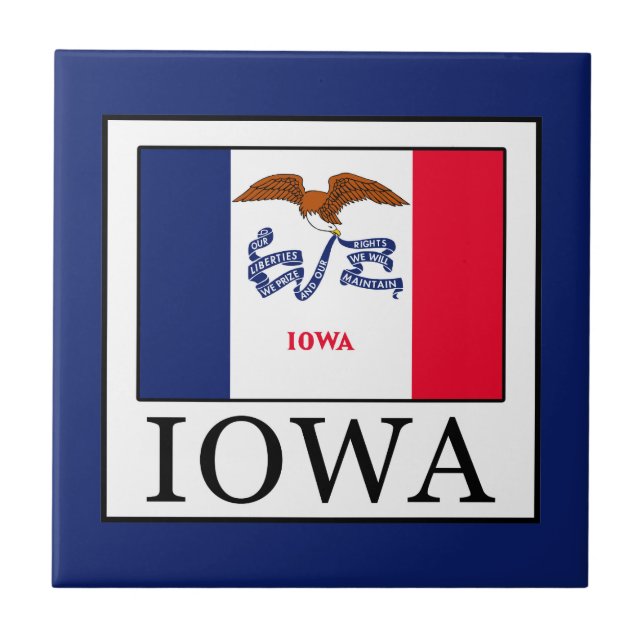 Iowa Kakelplatta (Framsidan)