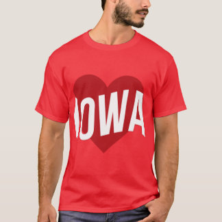 Iowa kärlek t shirt