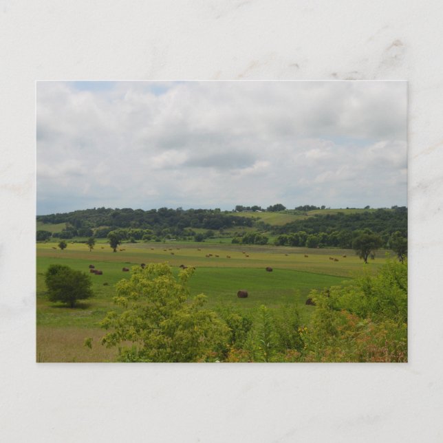 Iowa liggande vykort (Framsida)