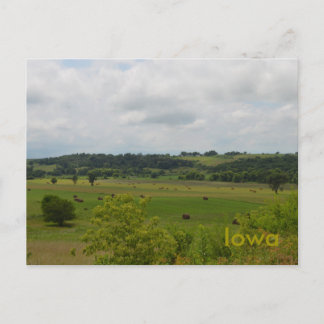 Iowa liggande vykort