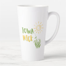 Iowa Nice Mugg för Midwesterner
