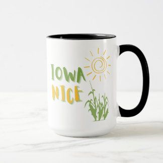 Iowa Nice Mugg för Midwesterner