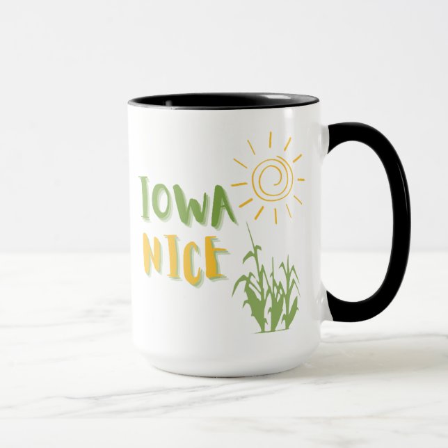 Iowa Nice Mugg för Midwesterner (Höger)