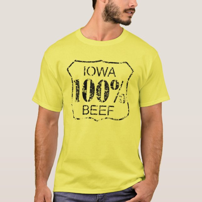 Iowa nötkött 100% tröja (Framsida)