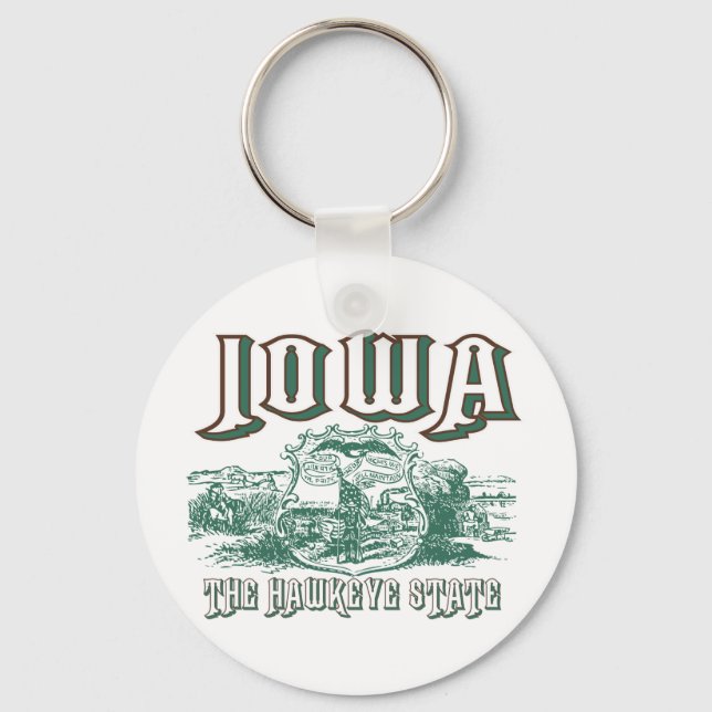 Iowa Nyckelring (Framsida)