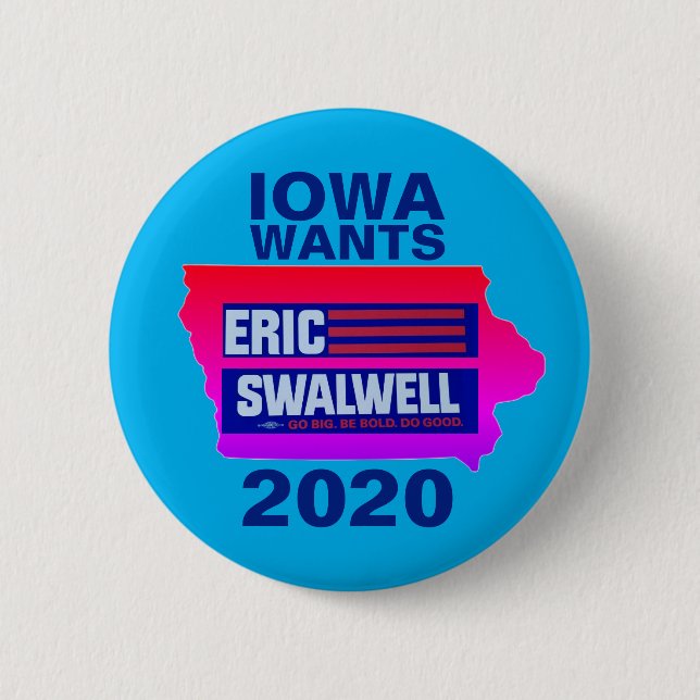 Iowa önskar Eric Swalwell Knapp (Framsida)