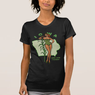 Iowa pinup tee shirt