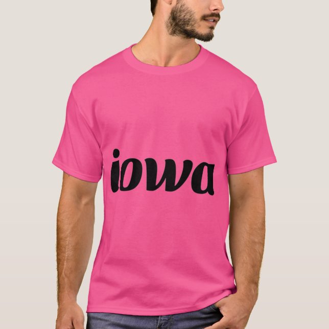 Iowa Pride 2 T Shirt (Framsida)