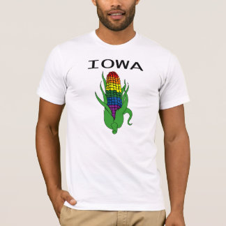 Iowa regnbågemaj t-shirt