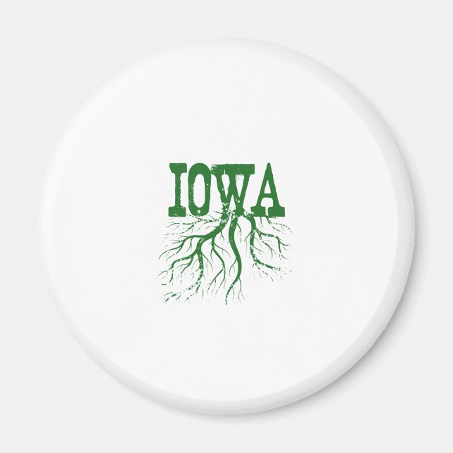 Iowa Roots Magnet (Framsidan)