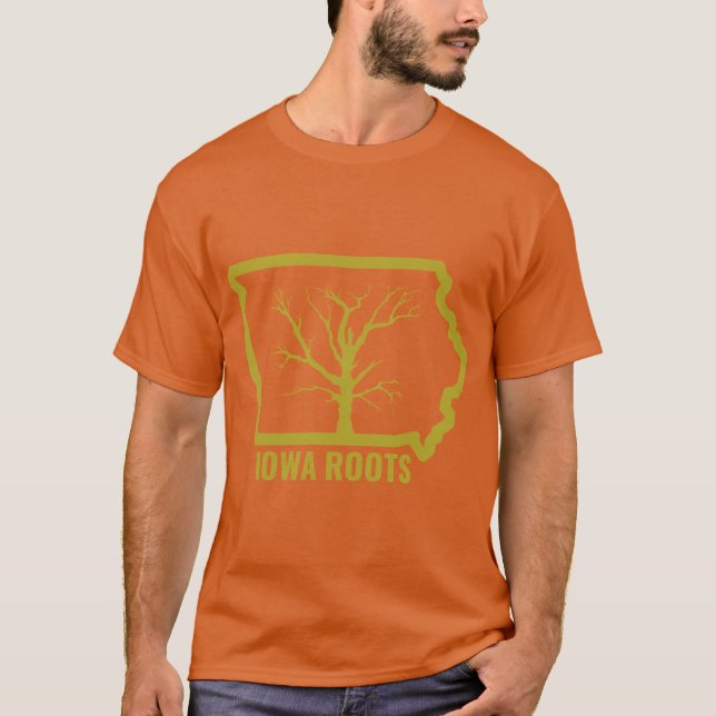 Iowa Roots Oversized T Shirt (Framsida)
