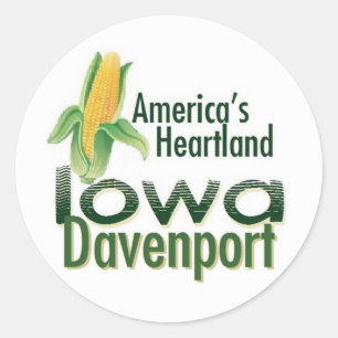 IOWA RUNT KLISTERMÄRKE