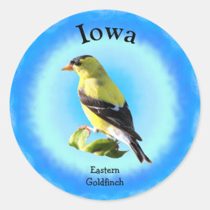 Iowa Runt Klistermärke