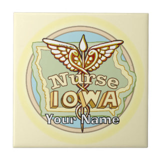 Iowa Sjuksköterska Caduceus Kakel