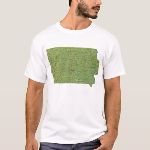 Iowa skjorta tee shirt