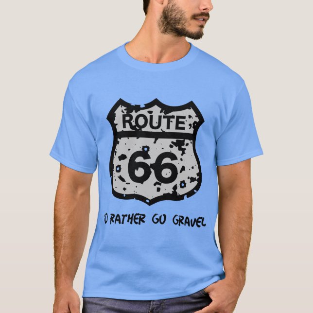 Iowa Slang Jag hellre gå på grus Oversized T Shirt (Framsida)