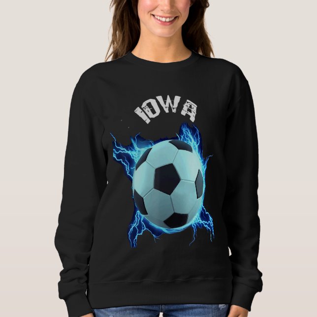 Iowa Soccer T Shirt (Framsida)