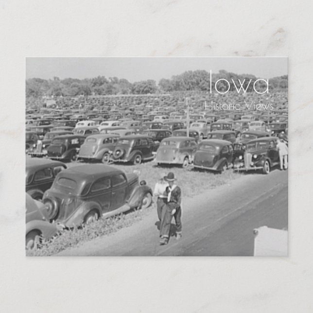 Iowa State Fair 1939 Vykort (Framsida)