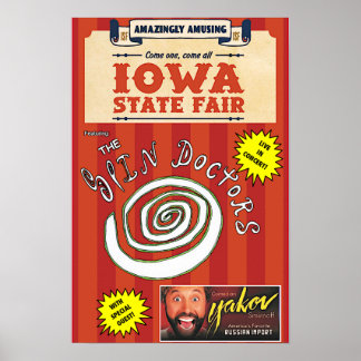 Iowa State Fair-hyllning Poster