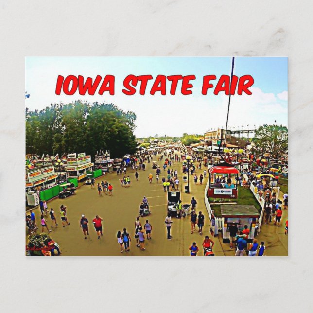 IOWA STATE FAIR VYKORT (Framsida)