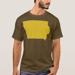Iowa State karta TShirt T Shirt