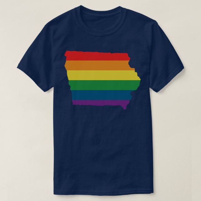 Iowa State Rainbowt 1 T Shirt (Design framsida)
