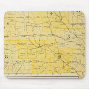 Iowa-staten Kartor Musmatta