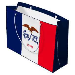 Iowa Statlig flagga Design