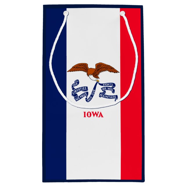 Iowa Statlig flagga Design (Baksidan)