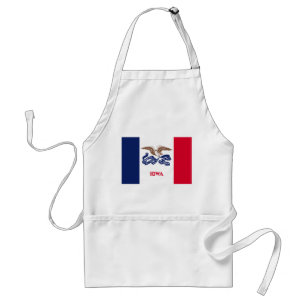 Iowa Statlig flagga Förkläde