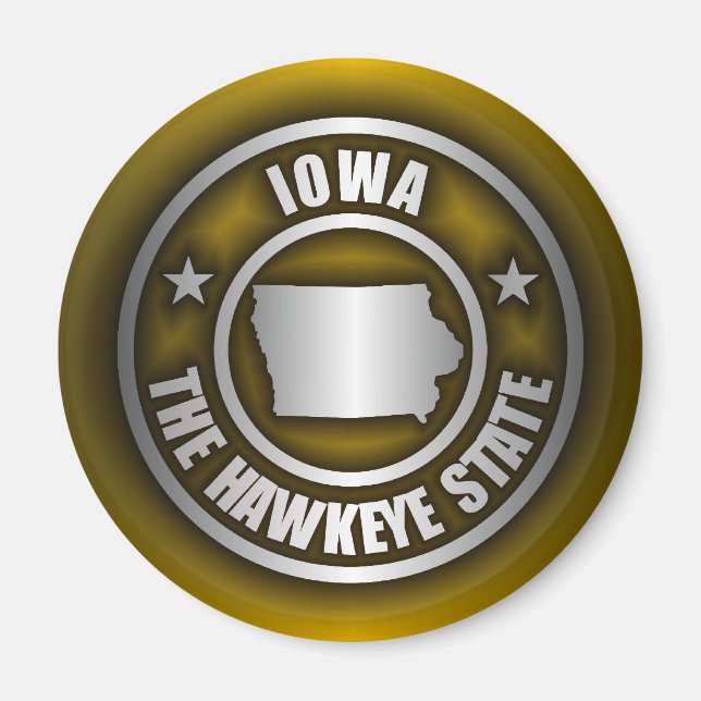 "Iowa Steel" Magnets (G) Magnet (Framsidan)