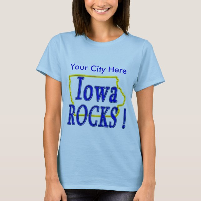Iowa stenar! tröja (Framsida)