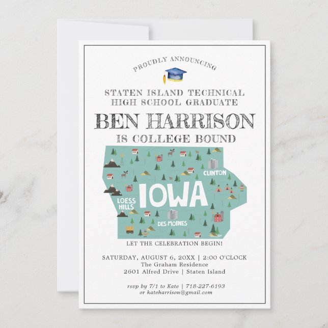 Iowa | Studentfest för sammanslagning av kollegier (Framsida)