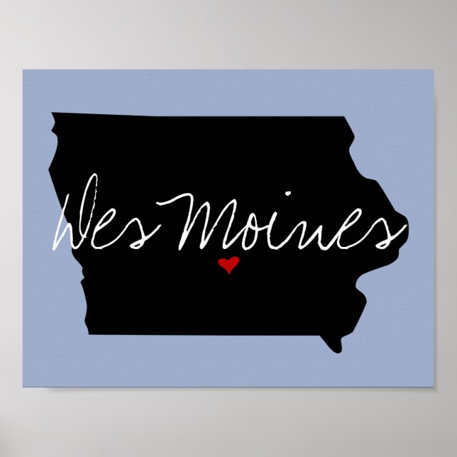 Iowa Town Poster (Framsidan)
