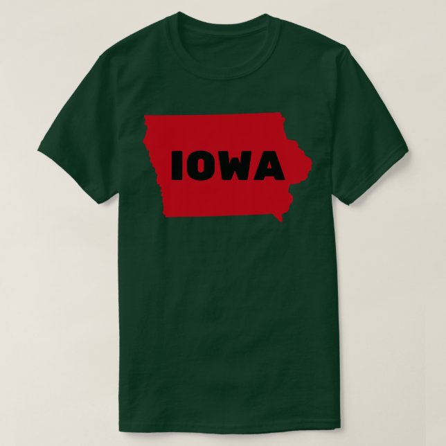 Iowa TShirt 21 T Shirt (Design framsida)