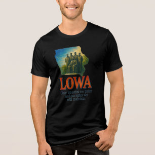 Iowa "Vår friheter vi prisar" T-Shirt.. T Shirt