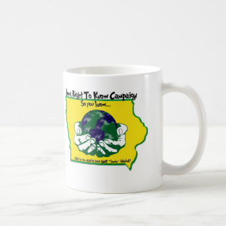 Iowa vet rakt till kampanjmuggen kaffemugg