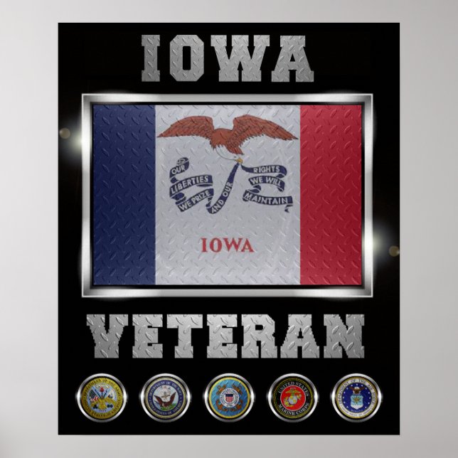 Iowa Veteran poster (Framsidan)