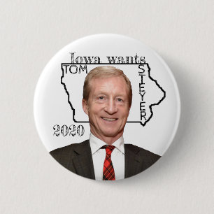 Iowa vill ha Tom Steyer 2020 Knapp