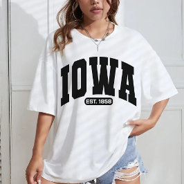 Iowa Vintage Shirt, Mor eller Fars dag Gift T Shirt