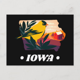 Iowa vycard vykort
