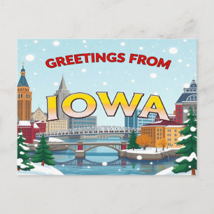IOWA Vykort