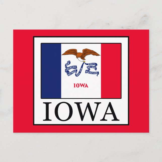 Iowa Vykort (Framsida)